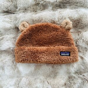 Patagonia Fuzzy Friends Bear Winter Toddler Hat